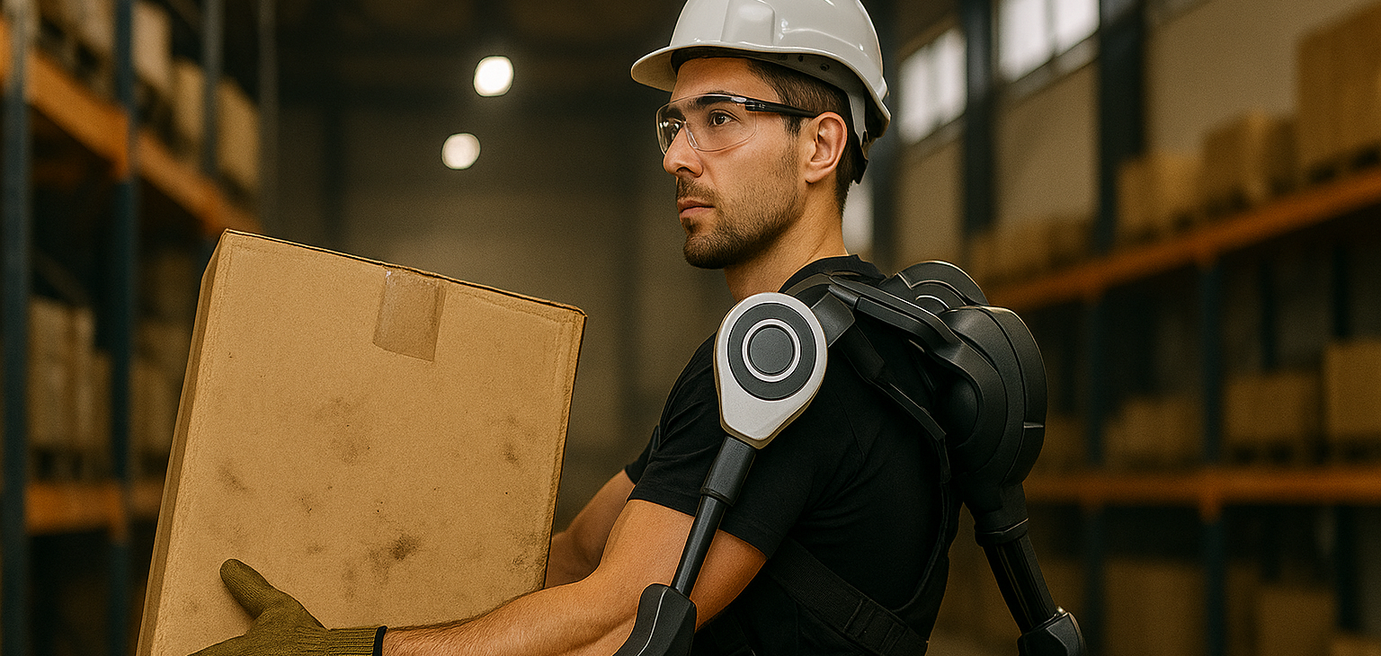 Exosquelette en action